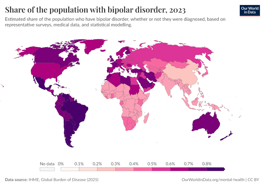 A thumbnail of the "Share of the population with bipolar disorder" chart